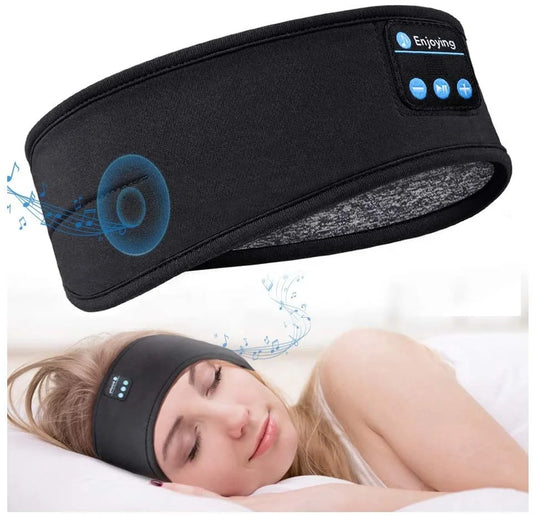 Mască de dormit cu căști bluetooth, încărcare USB